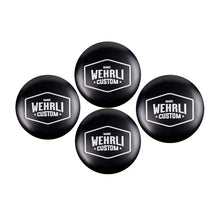 Load image into Gallery viewer, Wehrli 19+ Honda Talon Billet Hub Cap Kit for OEM Wheels - Black Anodized - Side View