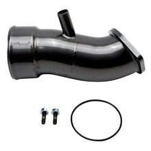 Load image into Gallery viewer, Wehrli 20-24 Chevrolet 6.6L L5P Duramax 3.5in Intake Horn w/PCV Port - Gloss Black - Main Product View