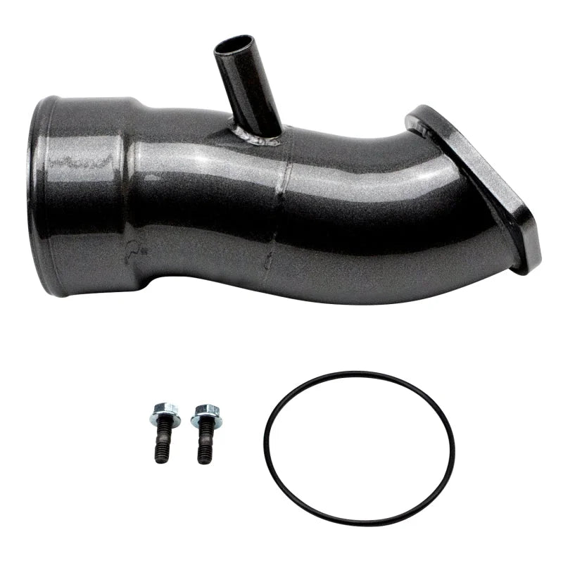 Wehrli 20-24 Chevrolet 6.6L L5P Duramax 3.5in Intake Horn w/PCV Port - Gloss White - Main Product View