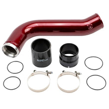 Load image into Gallery viewer, Wehrli 20-24 Chevrolet 6.6L L5P Duramax Passenger Side 3.5in Intercooler Pipe - WCFab Red - Main Product View