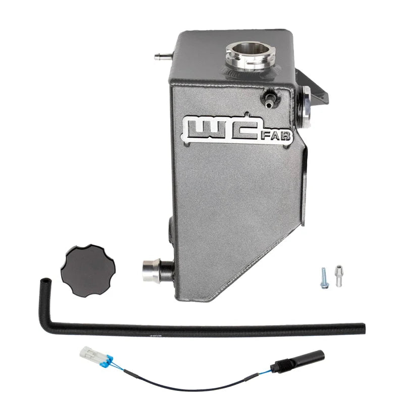 Wehrli 20-24 Chevrolet-GMC 6.6L L5P Duramax OEM Placement Coolant Tank Kit - Bengal Blue - Main Product View