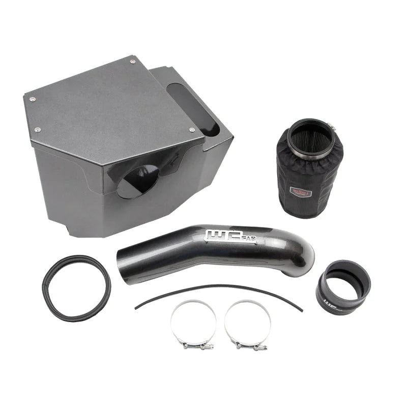 Wehrli 20-24 Duramax L5P 4in Intake Kit - Bronze Chrome - Main Product View