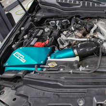 Load image into Gallery viewer, Wehrli 20-24 Ford 6.7L Powerstroke 4in. Intake Kit - Bengal Silver - Back View
