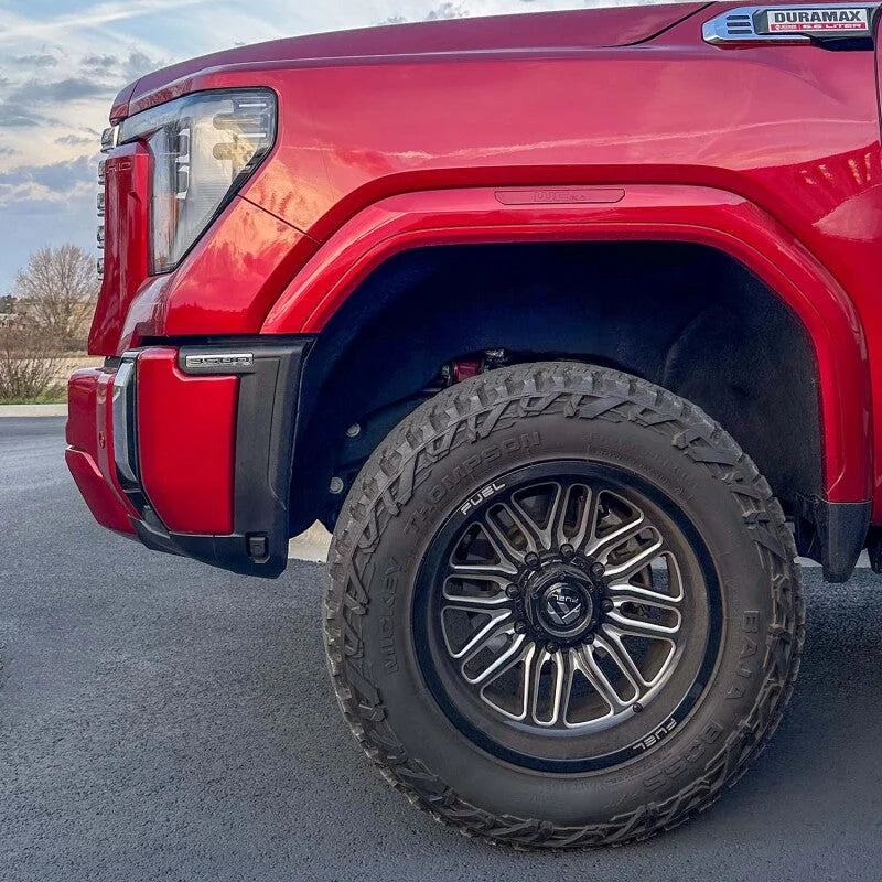Wehrli 20-24 GM 2500/3500 HD Bumper Spacer Kit - 3/8in - Side View