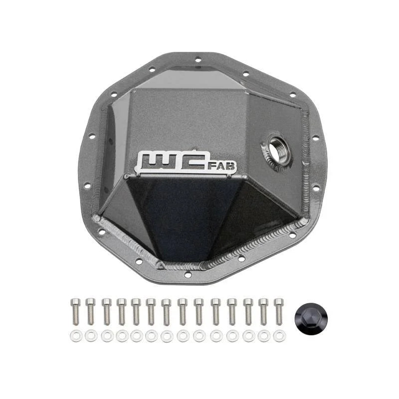 Wehrli 20-24 GM Duramax - 19-23 Ram HD Rear Differential Cover - Gloss Black - Main Product View