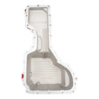 Load image into Gallery viewer, Wehrli 20-24 L5P Duramax WCFAB X PPE High Capacity Aluminum Oil Pan - Gloss White - Side View