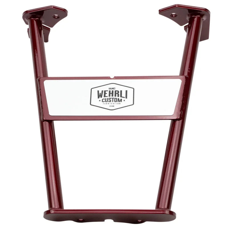 Wehrli 2001-2007 Duramax LB7/LLY/LBZ Allison 4x4 Transfer Case Brace - WCFab Red - Main Product View