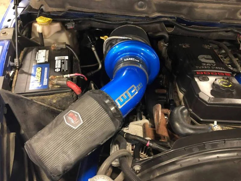 Wehrli 2004.5-07 Cummins 5.9L S400 High Mnt Turbo 2nd Gen Swap Kit - Cat Yellow - Additional View 5