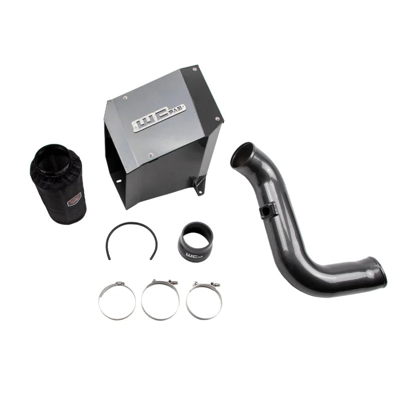 Wehrli 2004.5-2005 LLY Duramax 4in Intake Kit with Air Box- Gloss Black - Main Product View