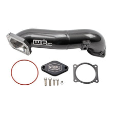 Load image into Gallery viewer, Wehrli 2011-2016 LML Duramax Passenger Side Upper Crossover Intercooler Pipe Kit Bronze Chrome - Main Product View