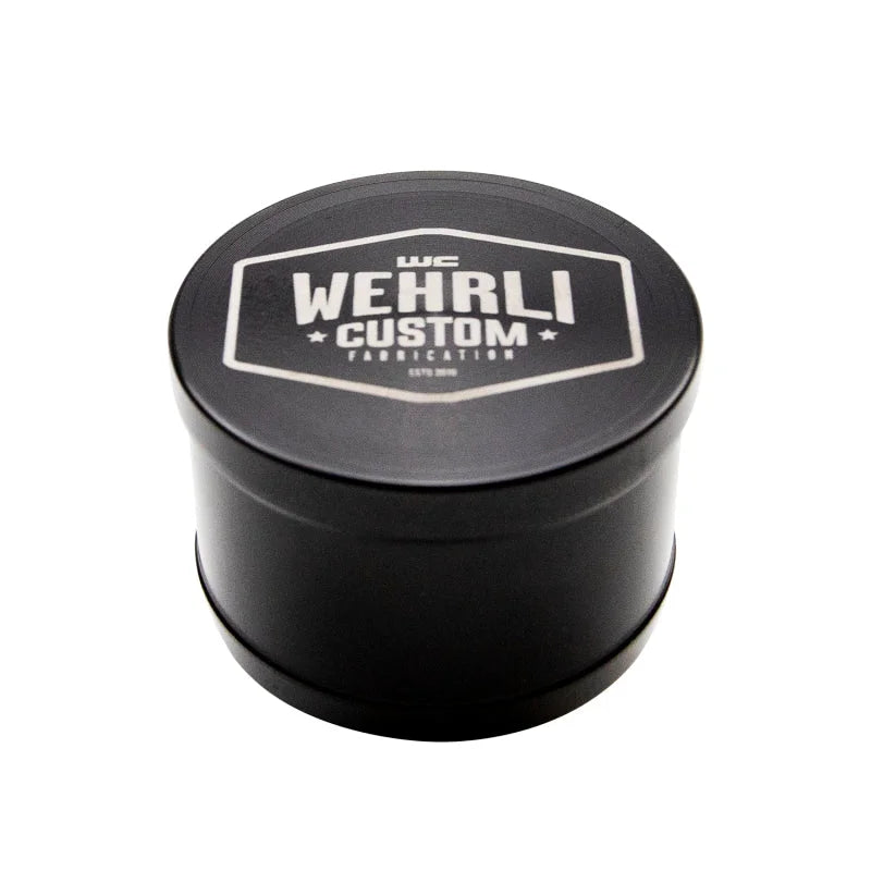Wehrli 2017-2024 Chevrolet 6.6L L5P Duramax Intake Resonator Delete Plug - Black Anodized - Main Product View