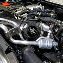 Load image into Gallery viewer, Wehrli 2017-2024 Chevrolet 6.6L L5P Duramax Intake Resonator Delete Plug - Black Anodized - Side View