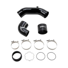 Load image into Gallery viewer, Wehrli 2017+ Ford 6.7L Power Stroke 3.5in Cold Side Intercooler Pipe - Gloss Black - Main Product View