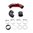 Load image into Gallery viewer, Wehrli 2017+ Ford 6.7L Power Stroke 3.5in Cold Side Intercooler Pipe - WCFab Red - Main Product View