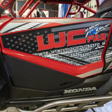 Load image into Gallery viewer, Wehrli 2019+ Honda Talon 1000X/R Front Lower Door Kit - Semi-Gloss Black - Side View