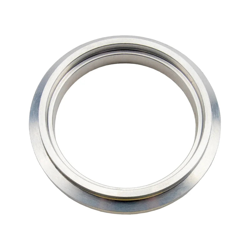 Wehrli 3in. Male V-Band Billet Aluminum Flange - Back View