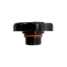 Load image into Gallery viewer, Wehrli 98.5-23 Cummins Billet Aluminum Black Anodized Oil Fill Cap - Side View
