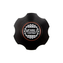 Load image into Gallery viewer, Wehrli 98.5-23 Cummins Billet Aluminum Black Anodized Oil Fill Cap - Installation View