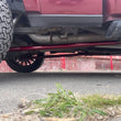 Load image into Gallery viewer, Wehrli 99-10 Ford / 94-22 RAM Univ RCLB/CCSB/ECSB 60in. Traction Bar Kit - Candy Teal - Back View