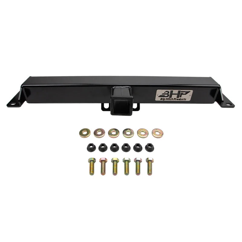Wehrli Big Hitch Products 11-19 GM Long Bed 2.5 in. Receiver Hitch - Hidden Behind Roll Pan - Side View
