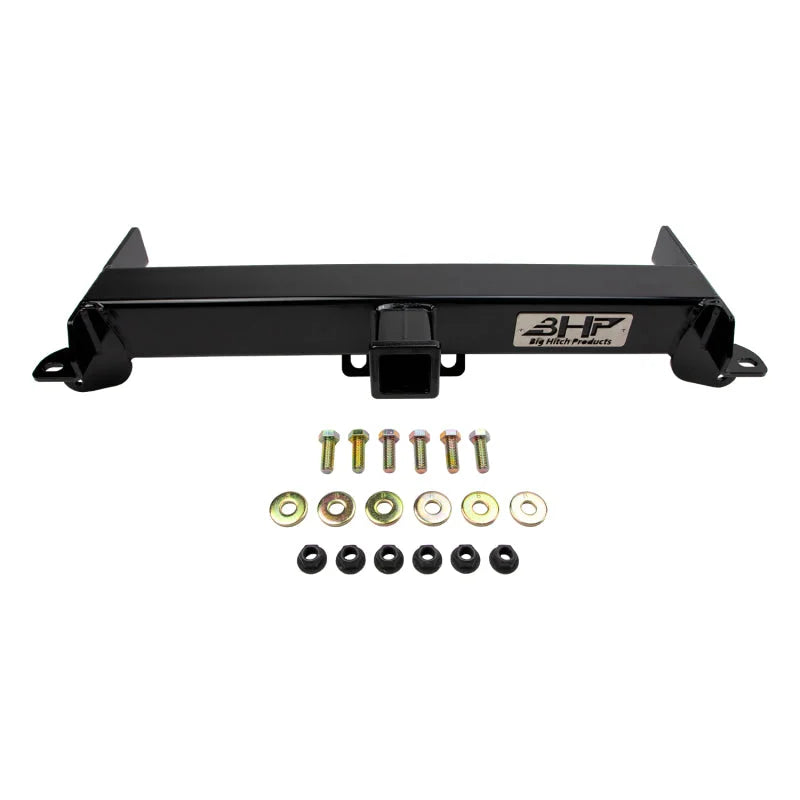 Wehrli Big Hitch Products 11-19 GM Short Bed 2.5 in. Receiver Hitch - Hidden Behind Roll Pan - Side View