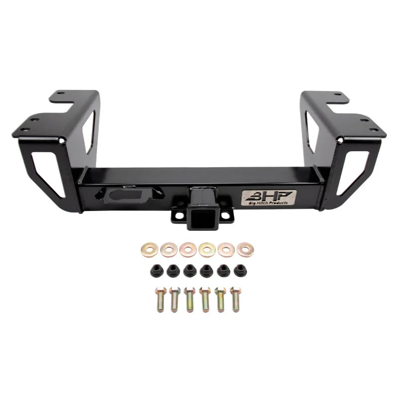 Wehrli Big Hitch Products 20-24 GM Long Bed 2.5 in. Receiver Hitch - Below Roll Pan - Side View