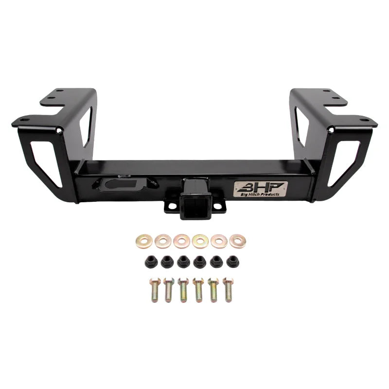 Wehrli Big Hitch Products 20-24 GM Short Bed 2.5 in. Receiver Hitch - Below Roll Pan - Side View