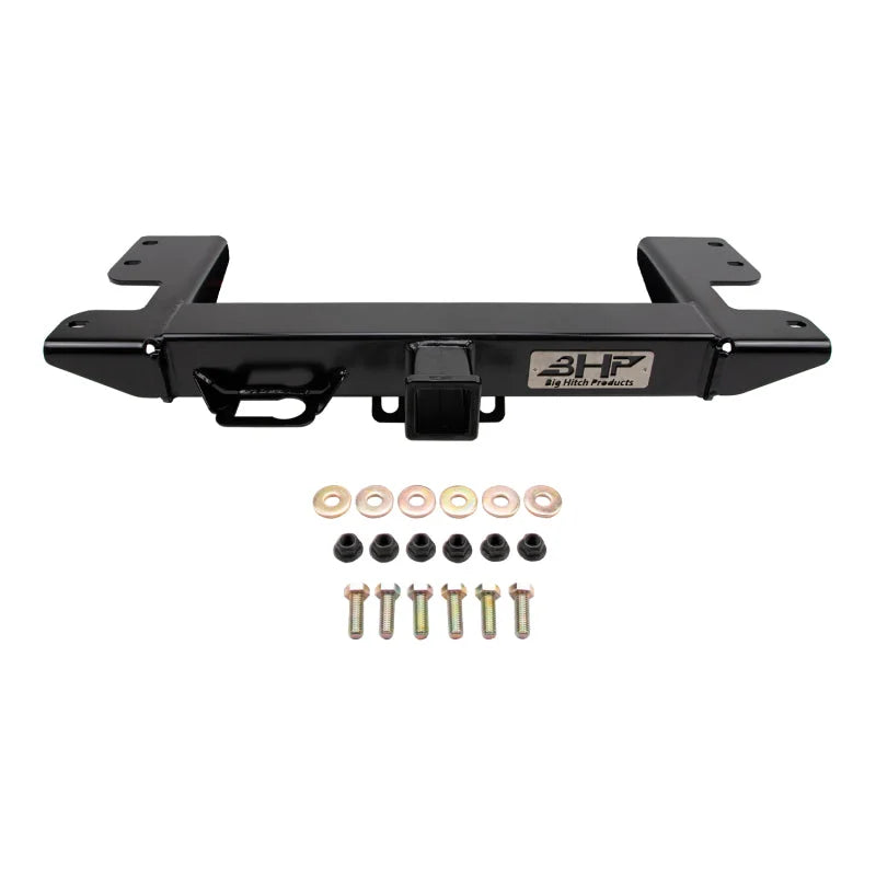 Wehrli Big Hitch Products 20-24 GM Short Bed 2.5 in. Receiver Hitch - Hidden Behind Roll Pan - Side View