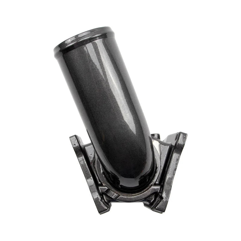 Wehrli Duramax LBZ/LMM 3in. Y-Bridge (Bridge Only) - Raw Finish - Side View