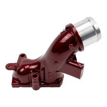 Load image into Gallery viewer, Wehrli L5P Duramax Thermostat Housing - WCFab Red - Back View