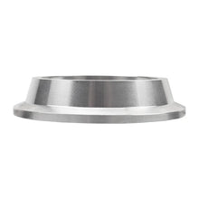 Load image into Gallery viewer, Wehrli S300SXE Turbo Compressor Outlet Cone to 3in. V-Band Flange Billet Aluminum Flange - Side View