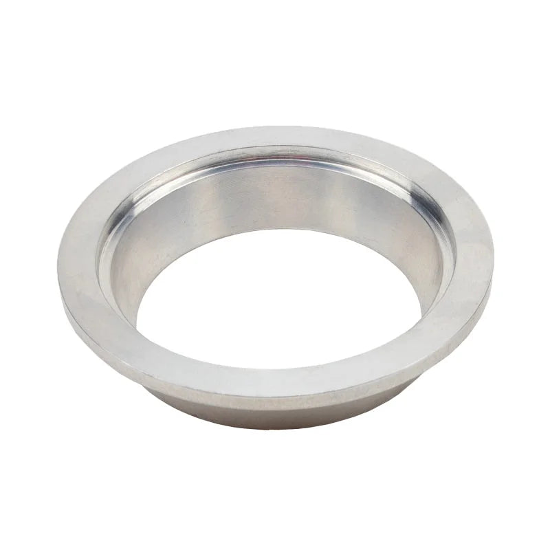 Wehrli S300SXE Turbo Compressor Outlet Cone to 3in. V-Band Flange Billet Aluminum Flange - Installation View