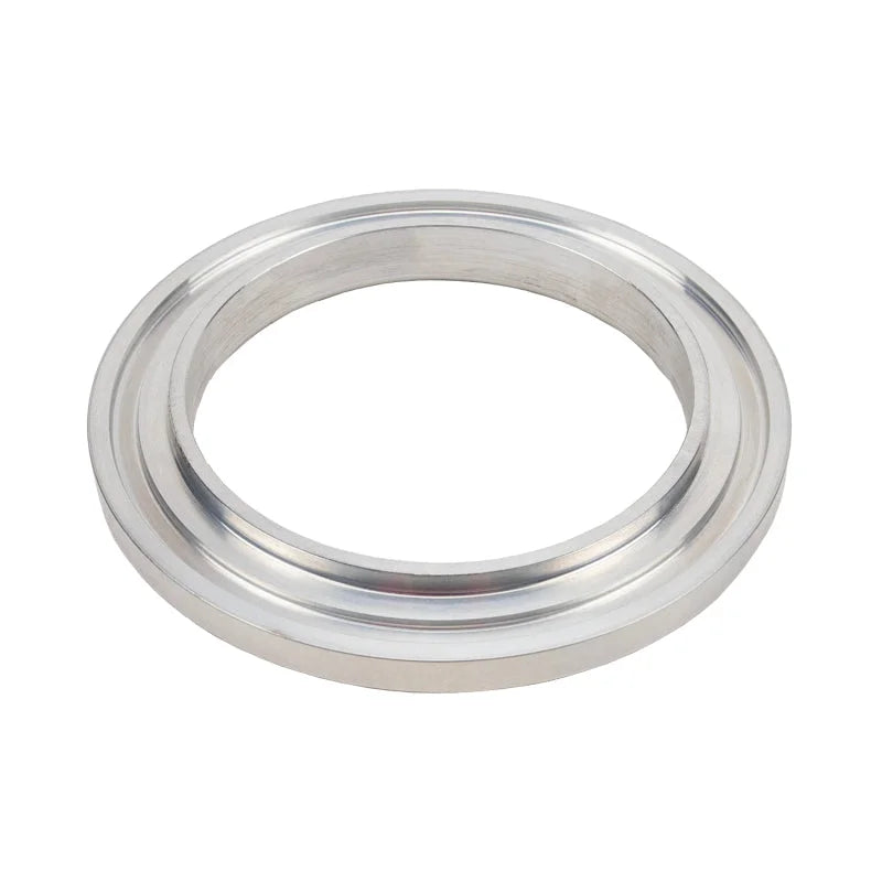 Wehrli S400 Turbo Compressor Outlet for 3.5in. Pipe Billet Aluminum Flange - Main Product View