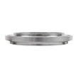 Load image into Gallery viewer, Wehrli S400 Turbo Compressor Outlet for 3.5in. Pipe Billet Aluminum Flange - Side View