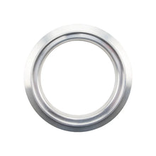 Load image into Gallery viewer, Wehrli S400 Turbo Compressor Outlet for 3.5in. Pipe Billet Aluminum Flange - Back View