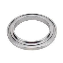 Load image into Gallery viewer, Wehrli S400 Turbo Compressor Outlet for 3.5in. Pipe Billet Steel Flange - Side View