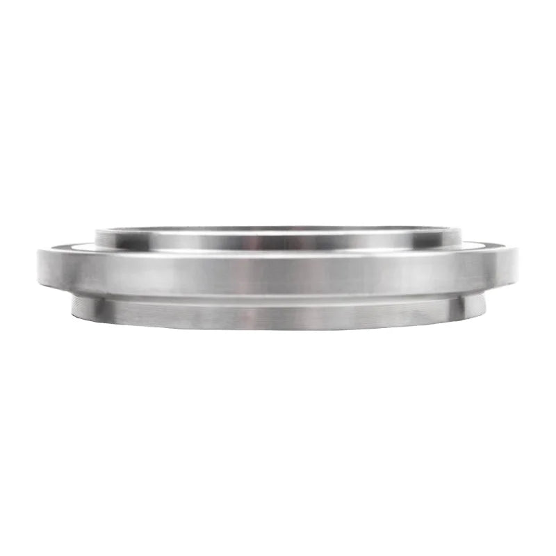 Wehrli S400 Turbo Compressor Outlet for 3.5in. Pipe Billet Steel Flange - Back View