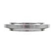 Load image into Gallery viewer, Wehrli S400 Turbo Compressor Outlet for 3in. Pipe Billet Aluminum Flange - Back View