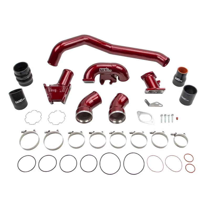 Wehrli Stage 1 High Flow Intake Bundle Kit WCFab Red fits 2007-2010 Chevrolet Silverado 2500 / 2007-2010 Chevrolet Silvera...