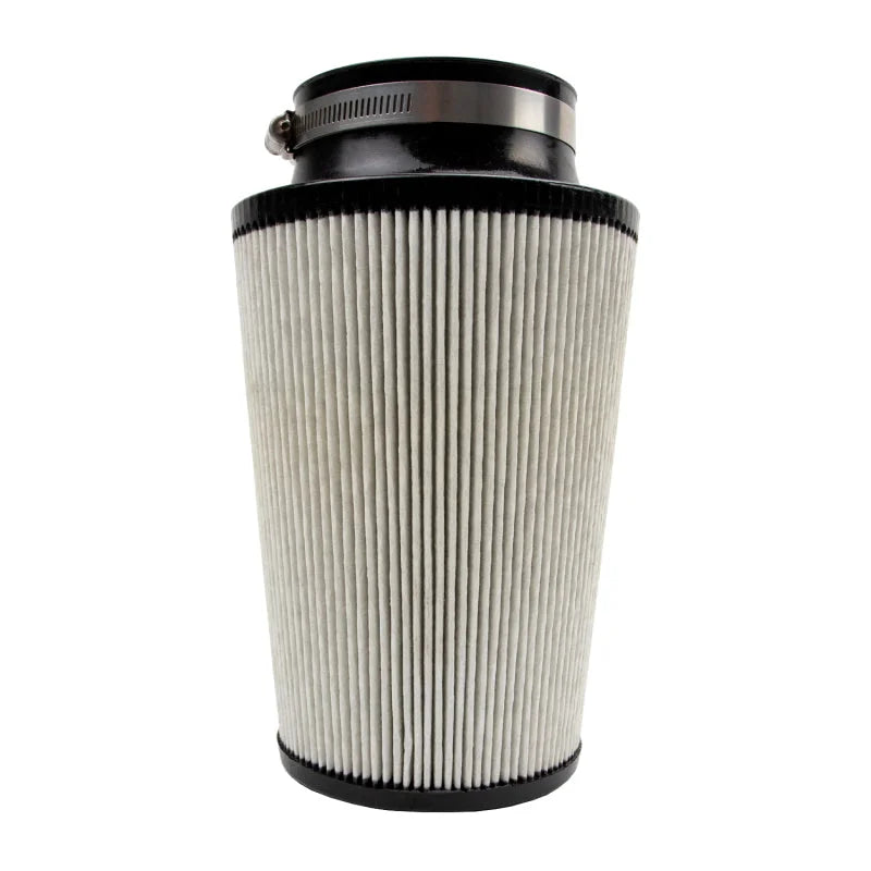 Wehrli Universal 4in Inlet Dry Air Filter (Use w/WCF Kits) - Side View