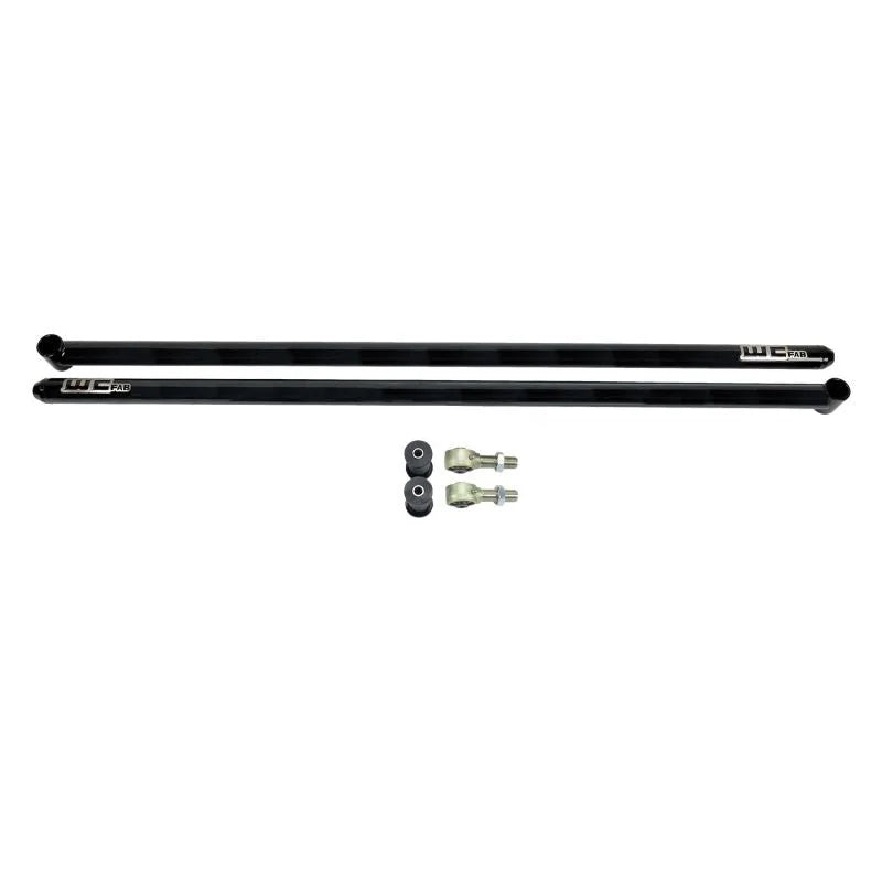 Wehrli Universal Traction Bar 68in Long - Candy Red - Side View