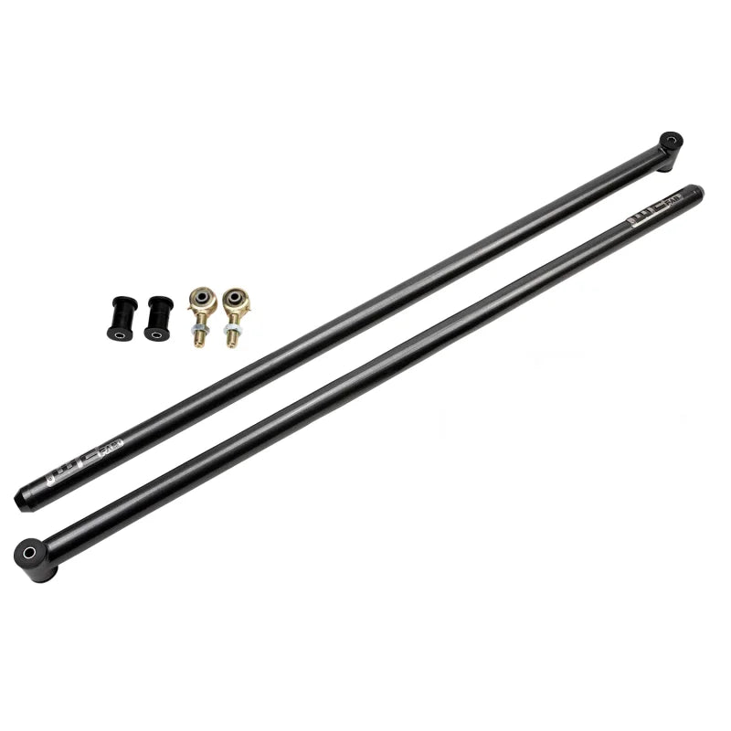 Wehrli Universal Traction Bar 68in Long - WCFab Red - Side View