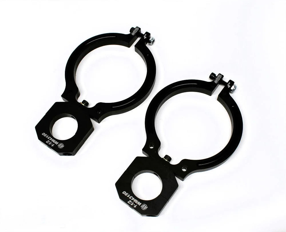Wehrs Machine & Racing Products Bottle Mount 4in for 1-1/2in Tube WM140400T1500
