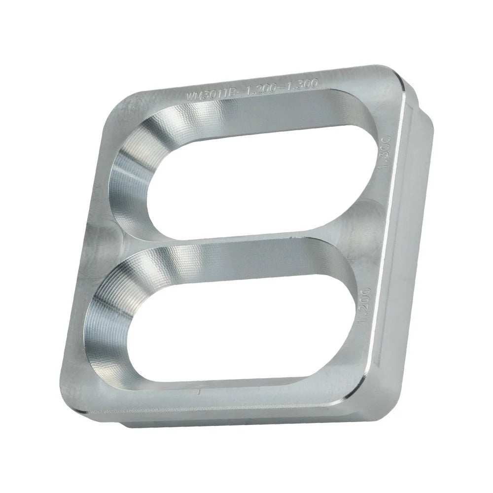 Wehrs Machine & Racing Products Carb Insert Twin Blade 1in Tall 1.200in-1.300in WM301TB-1.200-1.300