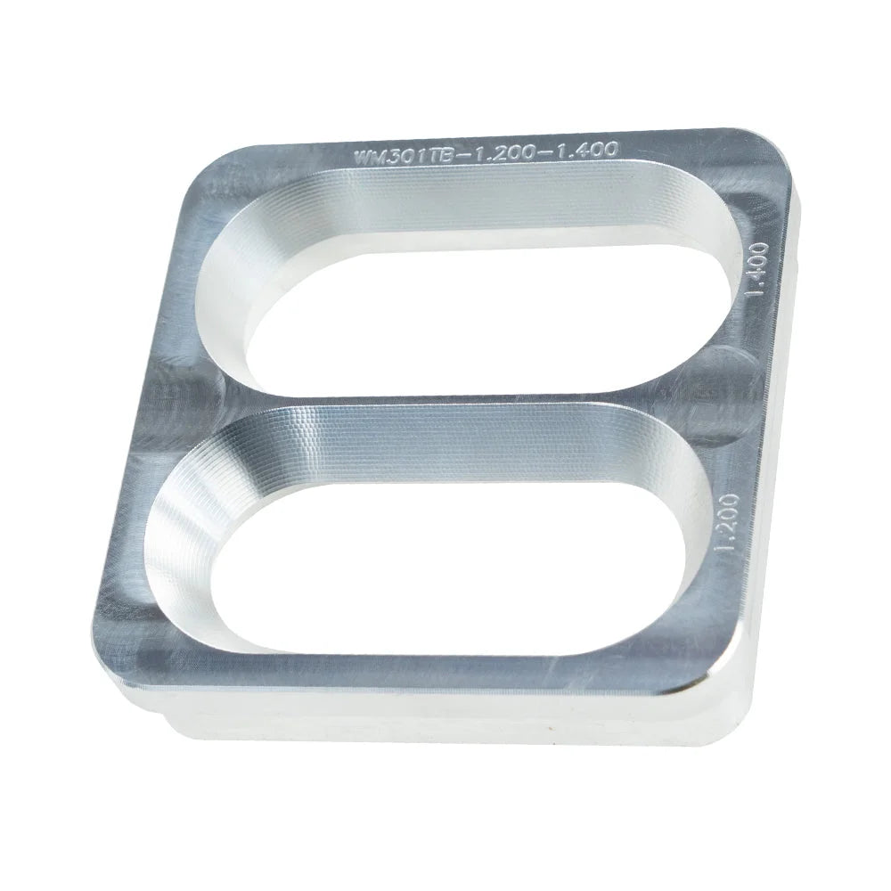 Wehrs Machine & Racing Products Carb Insert Twin Blade 1in Tall 1.200in-1.400in WM301TB-1.200-1.400