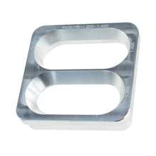 Load image into Gallery viewer, Wehrs Machine &amp; Racing Products Carb Insert Twin Blade 1in Tall 1.200in-1.400in WM301TB-1.200-1.400