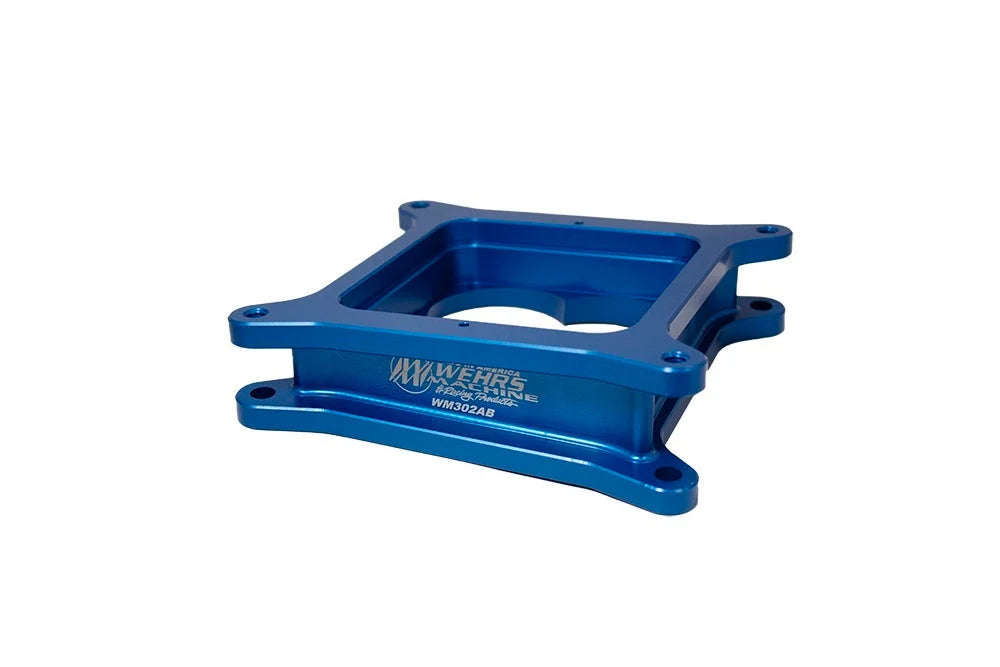 Wehrs Machine & Racing Products Carb Spacer Tuning Sys Angled WM302AB