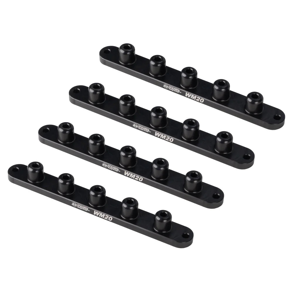Wehrs Machine & Racing Products Lug Nut Plate Set of 4 5/8 Coarse WM20