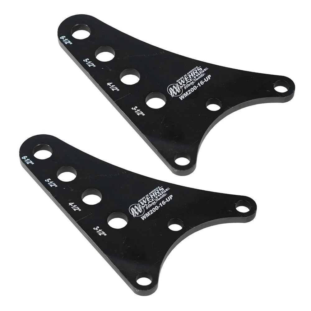 Wehrs Machine & Racing Products Upper Plates Brake Floater Double Shear WM200-16UP
