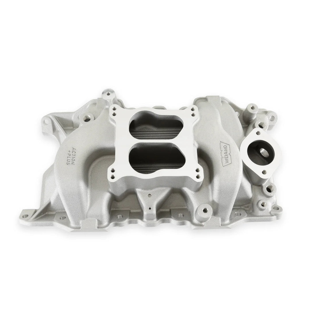 Weiand Action +Plus Intake Manifold 318 (late style), 340, 360 V8 8007WND - Back View
